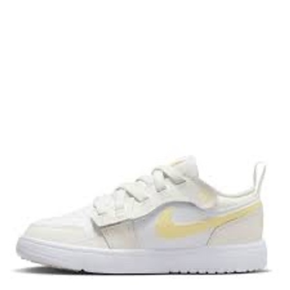 Jordan 1 Low Alt White Citron Tint Toddler Sneakers FN7398-181 Size 10C